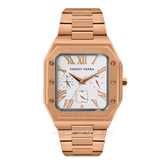 CHRIST VERRA CV 921790L-15 SLV Women's Watches Gold Dial White Stainless Steel